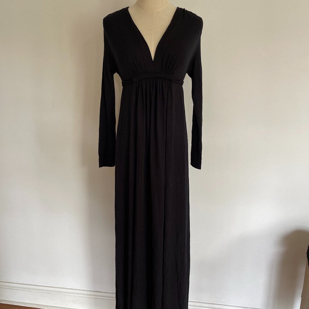 Rachael Pally Long Black  dress XS